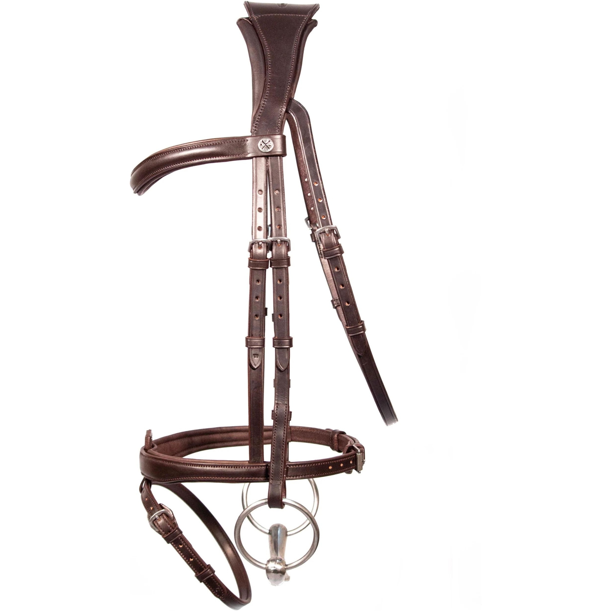 Henry James Flash Bridle HP-D1HJ COB BROWN / NB-6HJ-COB-BROWN / CS-1HJ-COB-BROWN / BB-2HJ-COB-BROWN - Brown